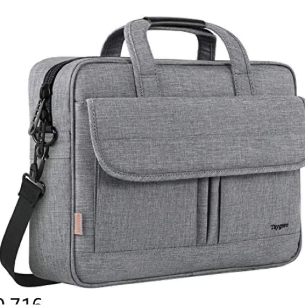 NWOT.Taygeer Laptop Bag Women Men, Travel Water Resistant Crossbody Shoulder Bag